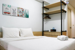 Cozy Living and Homey Studio Patraland Urbano Apartment By Travelio